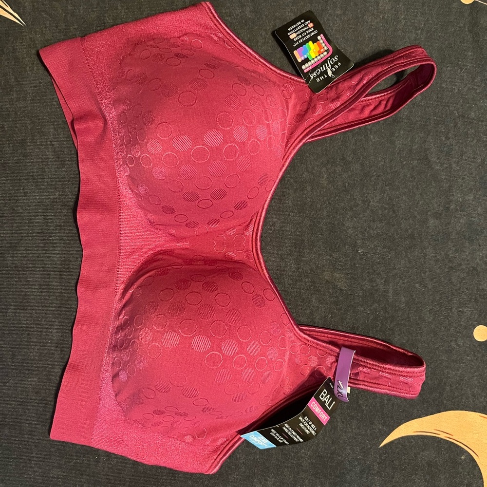 Bali Women's Fuchsia Comfort Bra